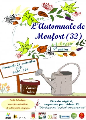 Affiche L'Automnale de Monfort
