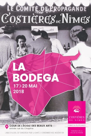 Affiche La Bodega des Costières de Nîmes 