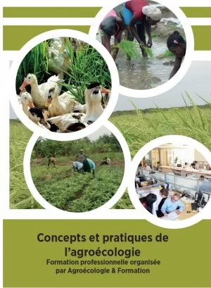 Affiche Formation professionnelle "concept et pratiques de l'agroécologie" avec Denis Flores et Bernard Poujol du CIVAM Bio Gard