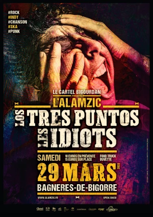 Affiche Concert Rock-Ska-Punk