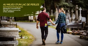 Affiche Expérience insolite en duo - "Au milieu d'un lac de perles" - David Rolland Chorégraphies