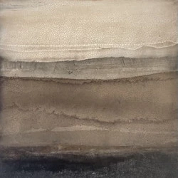 Craquelures - TM sur bois 24X35 - Geneviève Boussouar 