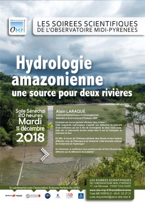 Affiche Hydrologie amazonienne : une source pour deux rivières 