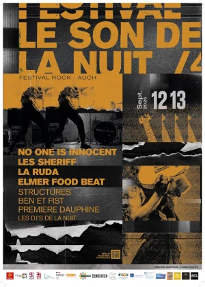 Affiche Festival Le Son De La Nuit