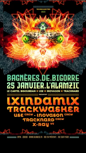 Affiche Concert Techno-Electro