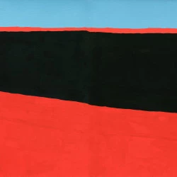 On a perdu le paysage - gouache sur papier - 2025 - Valérie du Chéné 