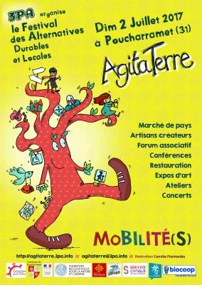 Affiche Festival AgitaTerre'17
