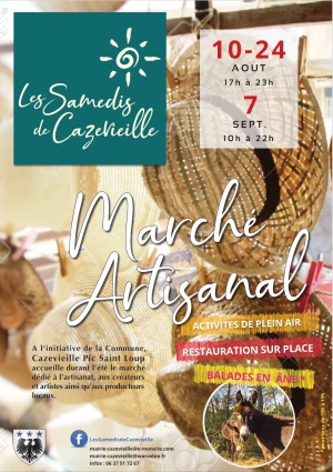 Affiche Les Samedis de Cazevieille