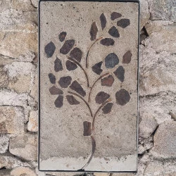 Pour Mémoire - Tableau en béton avec fragments de bunker - COT ART 