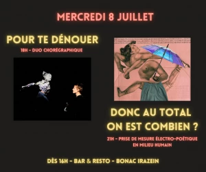 Affiche Soirée spectacles