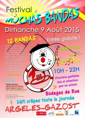 Affiche Festival Muchas Bandas 2015