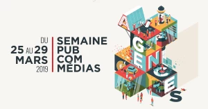 Affiche Conférences et tables rondes du 25 au 29 mars à l'ISEG Toulouse : la culture au service des marques (en présence de Karl Pilotte de France TV Publicité)