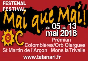 Affiche Festival Mai que Mai