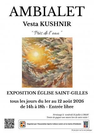 Affiche "Près de l'eau" - Vesta Kushnir