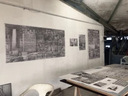 Cédric TORNE - <p>vue de l'atelier</p>