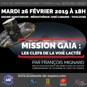 Affiche Mission Gaia : les clefs de la Voie lactée