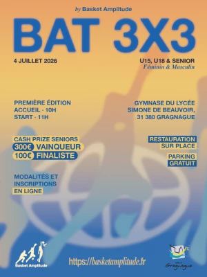 Affiche Tournoi BAT 3x3