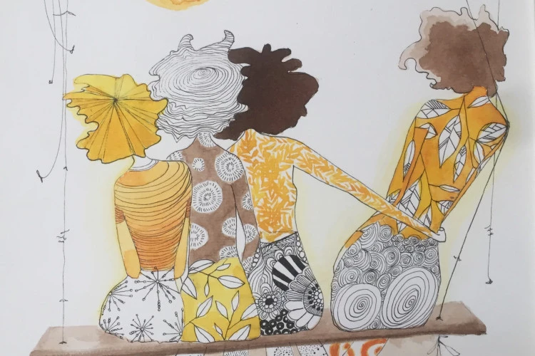 "Rêveries" - Encres sur papiers