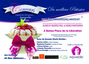 Affiche Concours Pâtissier Dimanche 20 Septembre à Balma