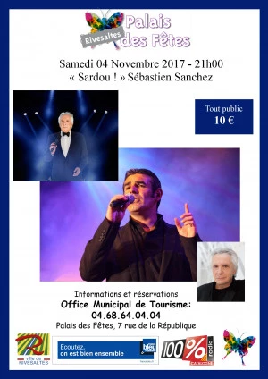 Affiche « Sardou » Sébastien Sanchez