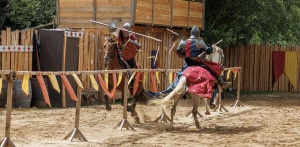 Affiche &#128737;️⚔️ SPECTACLE DE CHEVALERIE de Cordes sur Ciel ⚔️&#128737;️