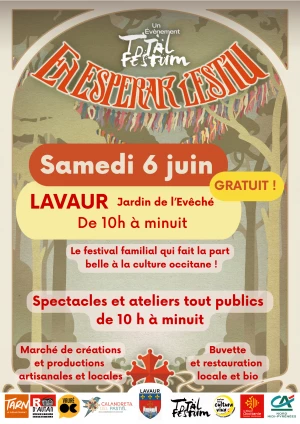 Affiche TOTAL FESTUM EN ESPERAR L'ESTIU