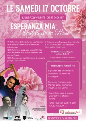 Affiche Esperanza Mia voit la vie en rose 