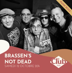Affiche Concert : BRASSEN'S NOT DEAD + LE REPARATEUR