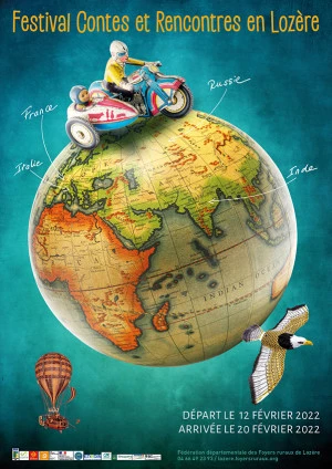 Affiche Festival Contes et Rencontres 2022