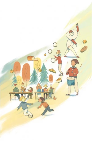 Affiche Réveillon solidaire