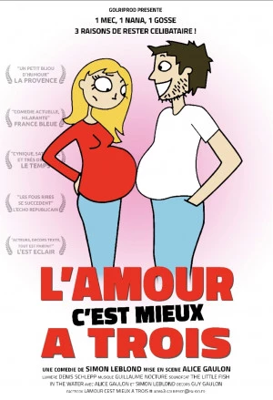 Affiche L'amour c'est mieux à trois