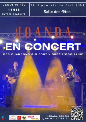 Affiche JOANDA (concert version acoustique)