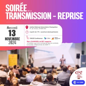 Affiche La soirée de la Transmission-Reprise