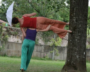 Affiche Les Cabarets sur l'Herbe - 10 ème saison - Mots&Travaux
