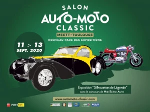 Affiche Toulouse. Le Salon Auto-Moto Classic à la rentrée au MEETT