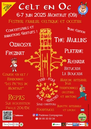 Affiche Festival Celt en Oc