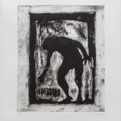 sans titre - gravure au carborundum 20x25 cm 2016