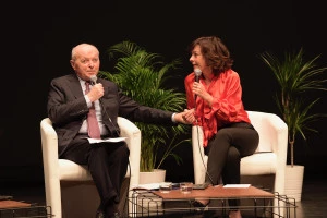 Carole Delga et le Défenseur des Droits Jacques Toubon