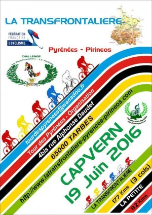 Affiche La Transfrontalière Cyclosportive