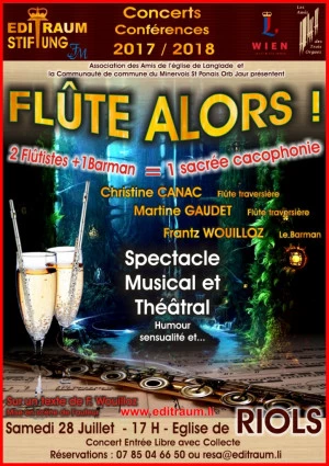 Affiche Flûte Alors ! 