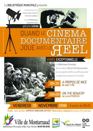 Affiche Soirée Cinéma documentaire à Montarnaud