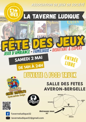Affiche Fête du jeu