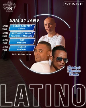 Affiche Stage danse Latino