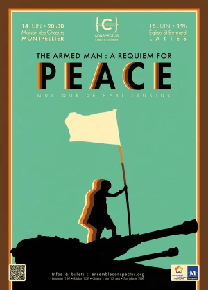Affiche Karl Jenkins « The Armed Man : A Requiem For Peace » 