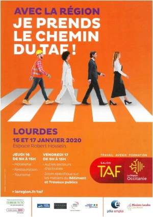 Affiche SALON TAF DE LOURDES