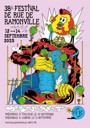 Affiche Festival de rue de Ramonville 2025