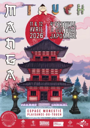 Affiche FESTIVAL MANGA TOUCH
