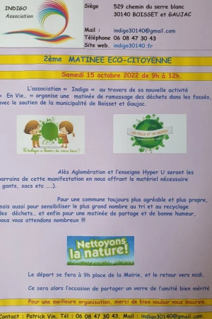 Affiche Journée ECO-CITOYENNE
