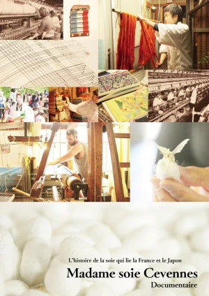 Affiche Projection Film Documentaire "Madame Soie Cévennes"