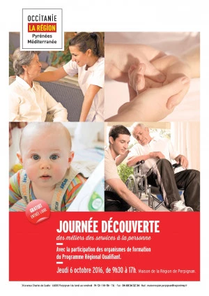 Affiche Journée découverte des Métiers des Services à la personne